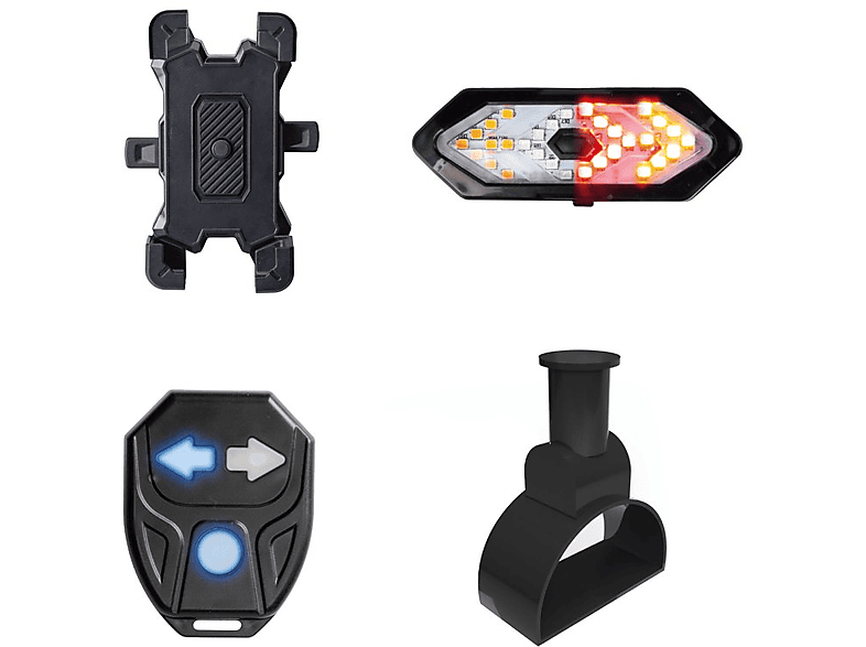 SBS 42049 Wireless Kit Light & Mount, Kabelloses Beleuchtungs-Kit mit Smartphone-Lenkerhalterung — Foto 3 von 5