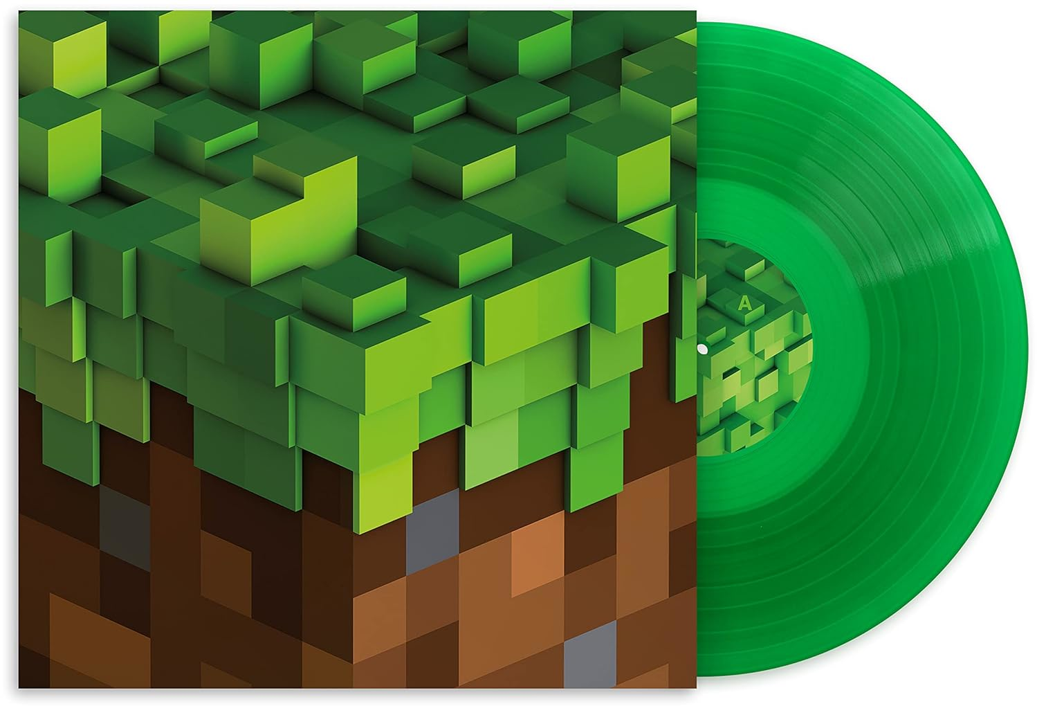 C418 - Minecraft Volume Alpha + Download (Transparent Green Vinyl) (Vinyl LP (nagylemez))