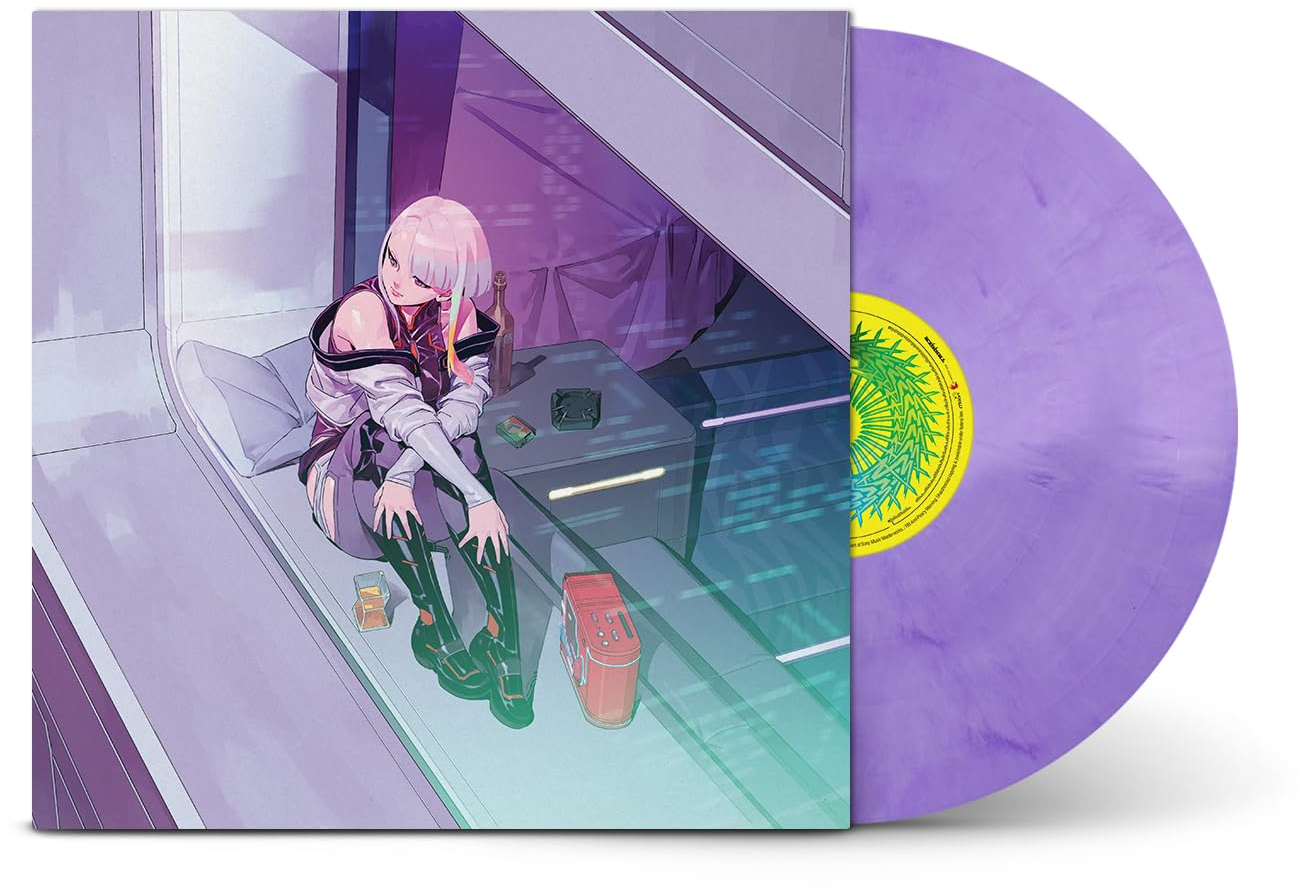 Filmzene - Cyberpunk: Edgerunners (180 gram Edition) (Purple & White Marbled Vinyl) (Vinyl LP (nagylemez))