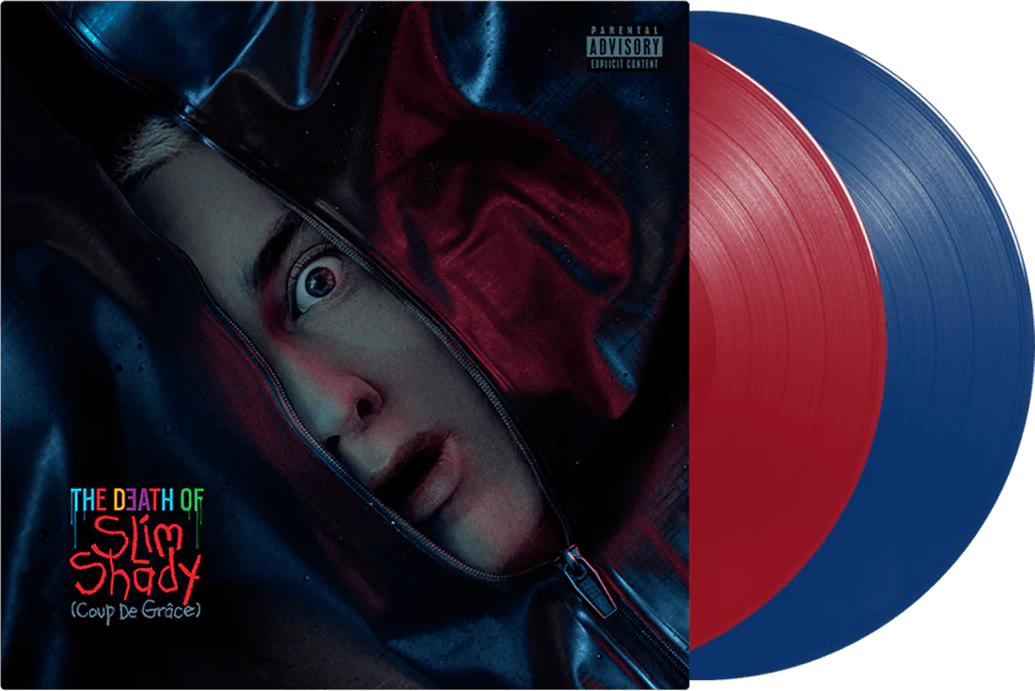 Eminem - The Death Of Slim Shady (Coup De Grâce) (Red & Blue Vinyl) (Vinyl LP (nagylemez))