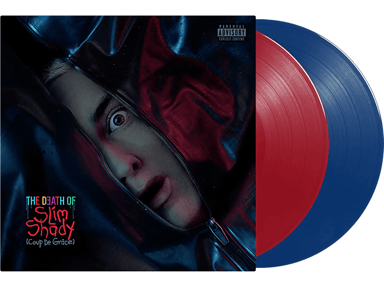 Eminem - The Death Of Slim Shady (Coup De Grâce) (Red & Blue Vinyl) (Vinyl LP (nagylemez))