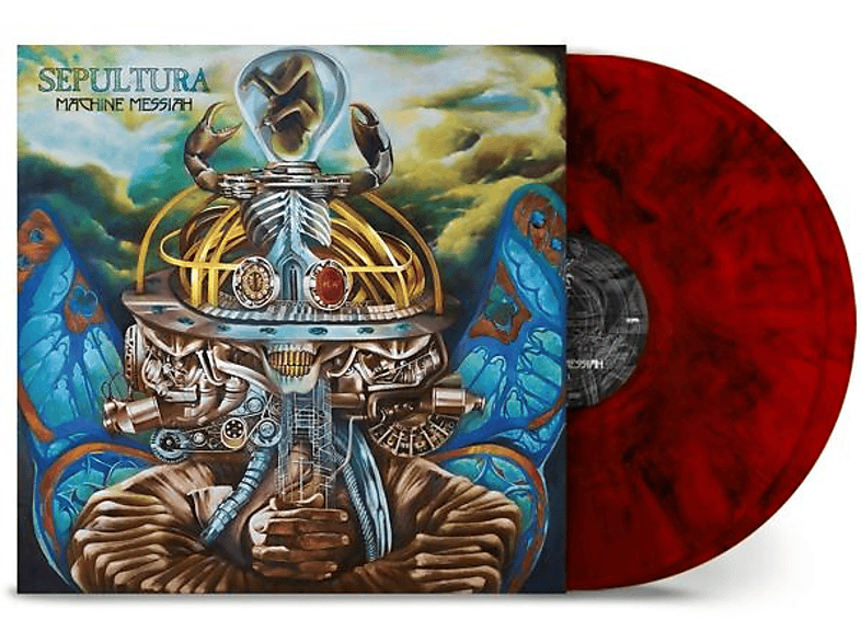 Sepultura | Machine Messiah-reprint(Ruby Red Marble)Gatefold - (Vinyl ...