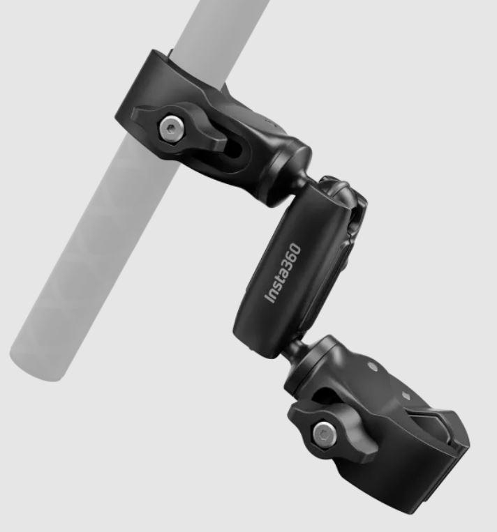 INSTA360 Motorrad Selfie Stick, Stützklemme, Schwarz