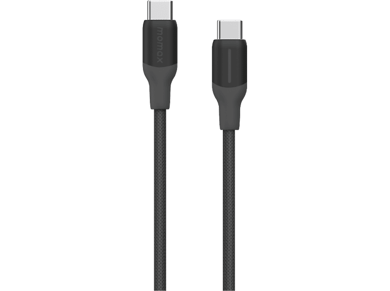 MOMAX DC26D 1-Link Type-C to Type-C 100w USB-C 3.0m Şarj Kablosu Siyah