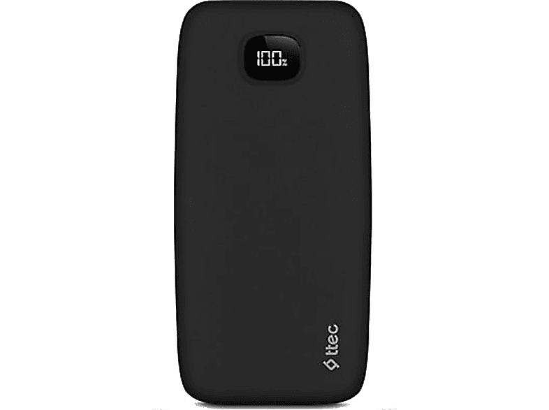 TTEC 2BB213S  ChargeUp Pro LCD 20.000mAh PD 20W Taşınabilir Hızlı Şarj Cihazı/ Powerbank  Siyah