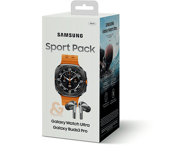 Samsung Galaxy Watch Ultra Titanium Gray + Buds3 Pro Silver