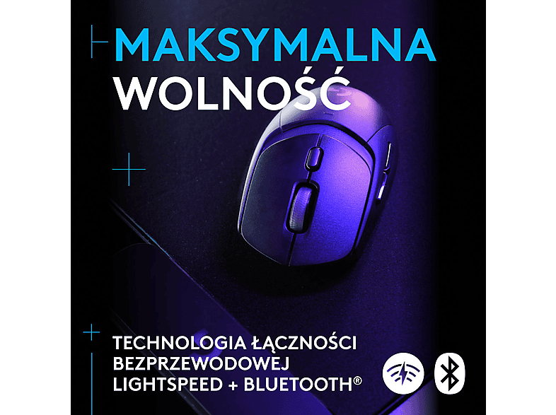 Mysz LOGITECH G309 Lightspeed Czarny – zdjęcie 3