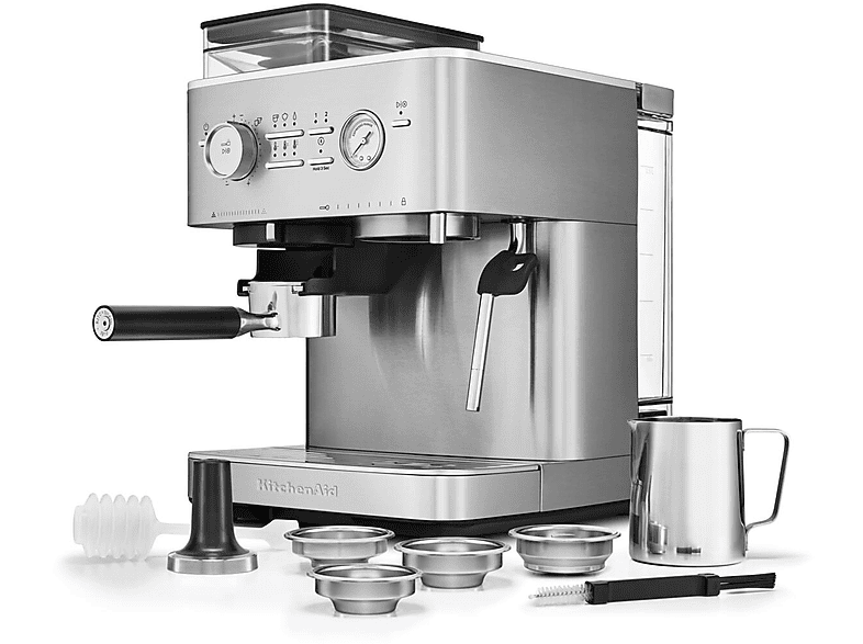 Kitchen Aid 5 KES 6551 ESX Espressomaschine mit Mühle (Stainless Steel, 1500 Watt, 15 bar) — Foto 5 von 5