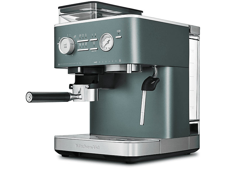Kitchen Aid 5KES6551EJP Espressomaschine mit Mühle (Juniper, 1500 Watt, 15 bar) — Foto 2 von 5