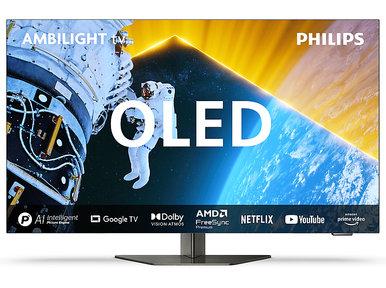 PHILIPS 42OLED809 OLED 4K Ambilight TV (Flat, 42 Zoll / 106 cm, OLED 4K ...