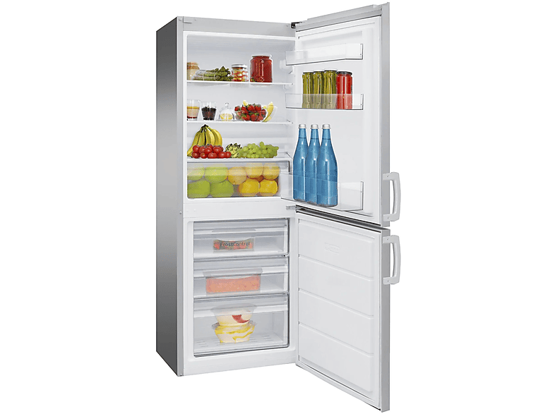 Lodówka AMICA FK2415.3UX(E) 152cm Inox – zdjęcie 3