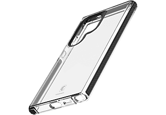 CELLULARLINE Samsung S24 Ultra Tetra Forec Ultra Koruma Anti-Bakteriyel Telefon Kılıfı Şeffaf
