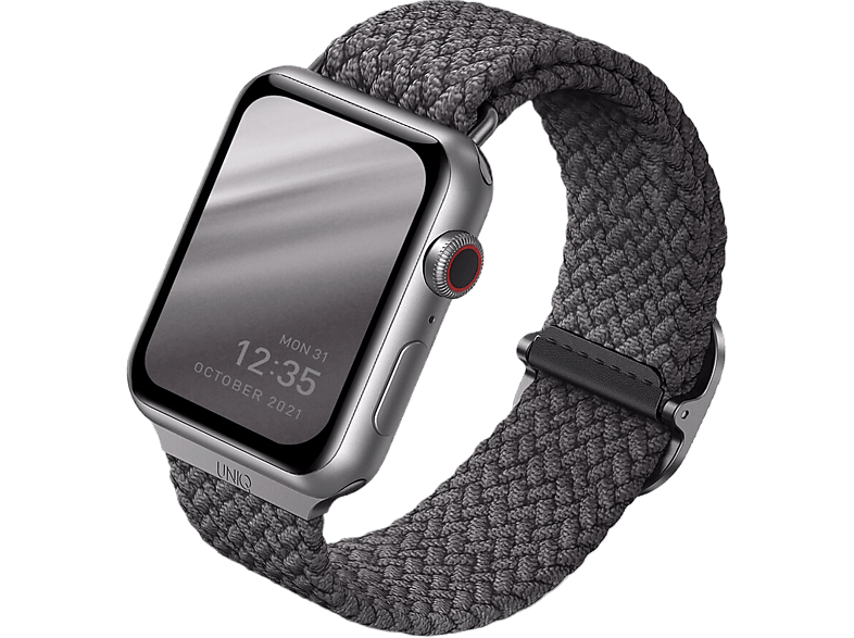 Uniq Armband Apple Watch 38/40/41 Mm Aspen Strap Grijs (uniq-40mm-aspgry)