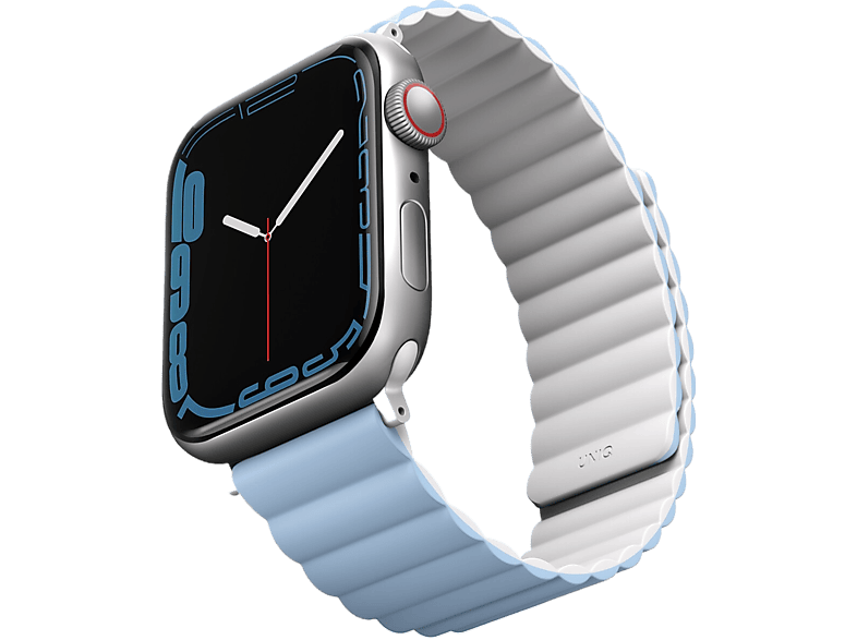 Uniq Armband Apple Watch 38/40/41 Mm Revix Premium Magnetic Strap Blauw (uniq-41mm-revpartsblu)