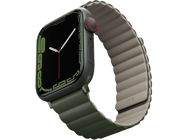 Uniq Armband Apple Watch 42/44/45/49 Mm Revix Premium Magnetic Strap Beige (uniq-45mm-revpsorgkak)