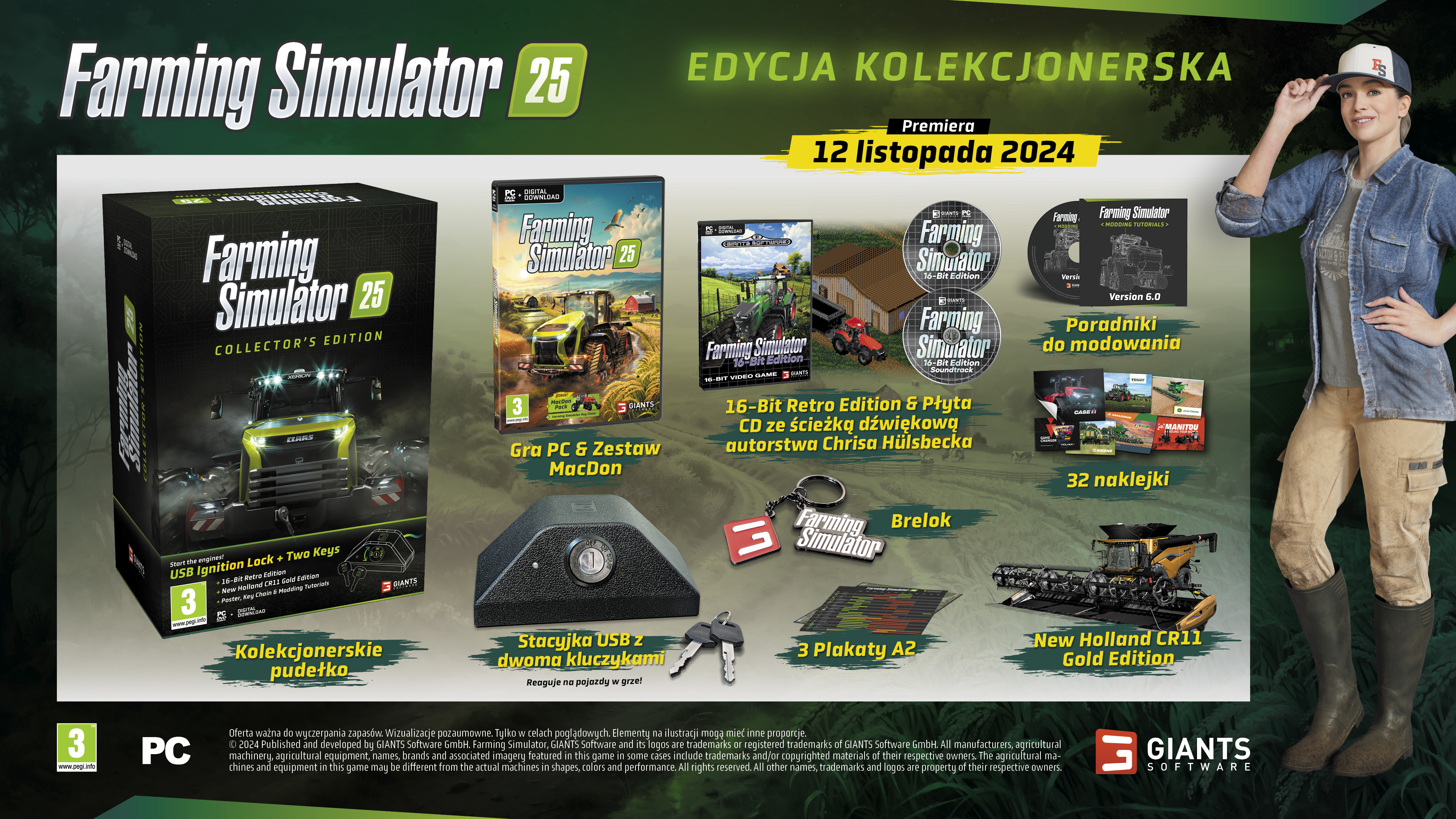 Gra PC Farming Simulator 25 Edycja Kolekcjonerska