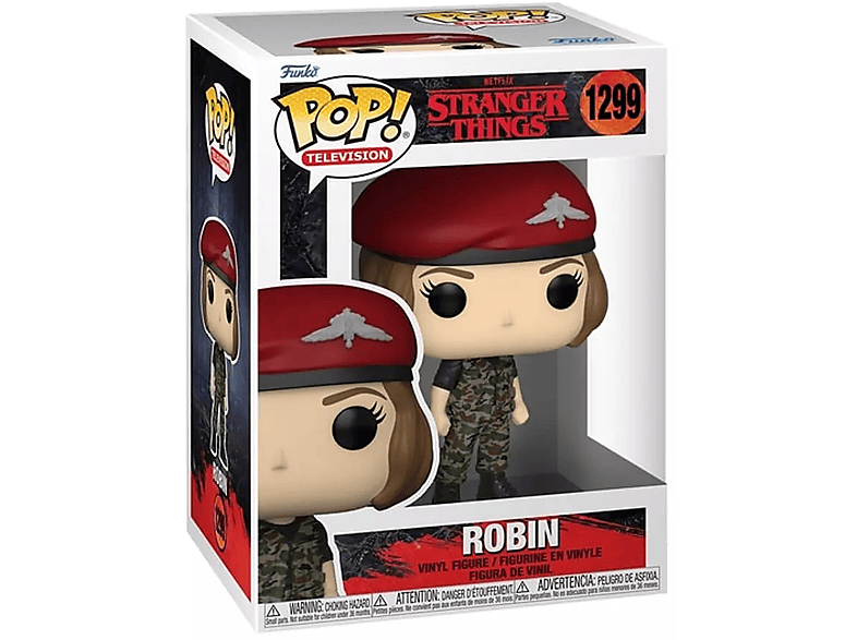 FUNKO POP TV: Stranger Things - Hunter Robin figura #1299 (FU65635)