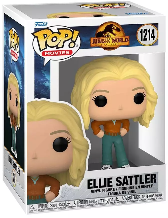 FUNKO POP Movies: Jurassic World 3 - Dr. Ellie Sattler figura #1214 (FU62225)