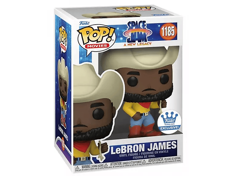 FUNKO POP Space Jam 2 - Cowboy LeBron figura #1185 (FU60129)