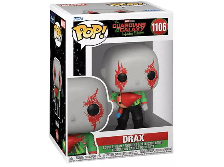 FUNKO POP Marvel: Guardians of the Galaxy HS - Drax figura #1106 (FU64330)