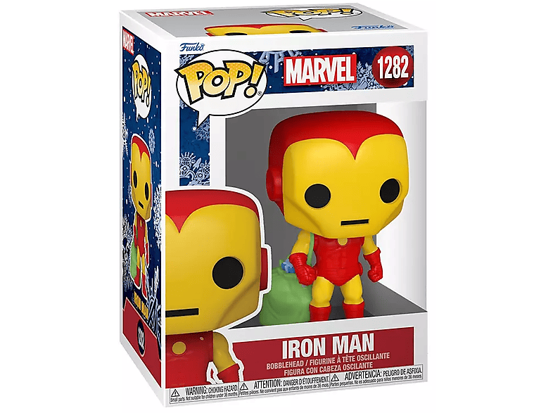 FUNKO POP Marvel: Holiday - Iron Man w/Bag figura (FU72188)