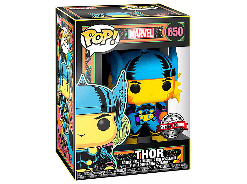 FUNKO POP Marvel: Black Light - Thor figura #650 (FU48847)