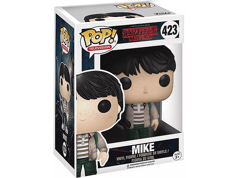 FUNKO POP Television: Stranger Things - Mike w/ Walkie Talkie figura (FU13322-PX-1T3)