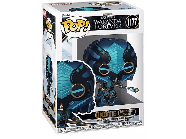 FUNKO POP Black Panther: Wakanda Forever - Okoye (Midnight Angel) figura #1177 (FU66719)