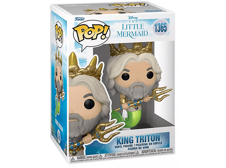 FUNKO POP Disney: The Little Mermaid - King Triton figura #1365 (FU70735)