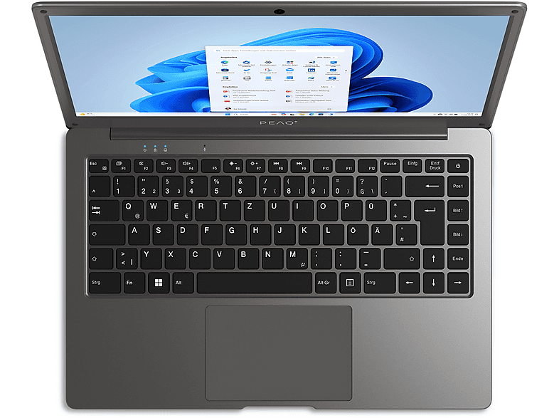 Thumbnail - PEAQ PNB C140M-1G428D - 14 Zoll Intel® Celeron® N4120 4 GB 128 HD Graphics Windows 11 Home S-Modus