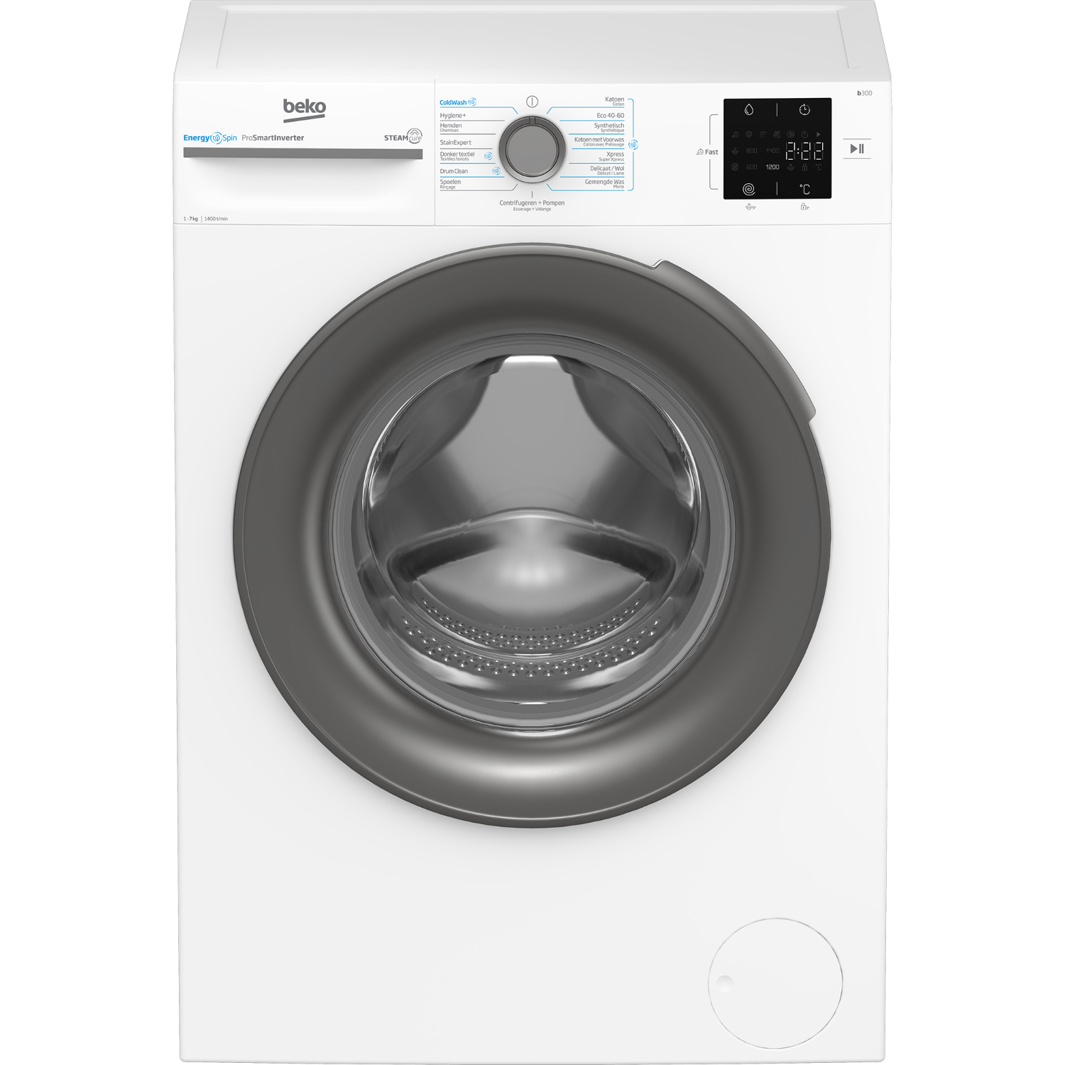 Beko Bm3wfu3741s - Energyspin Wasmachine