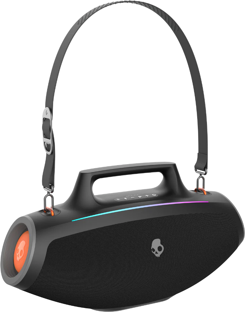 Haut-parleur bluetooth portable noir Skullcandy.