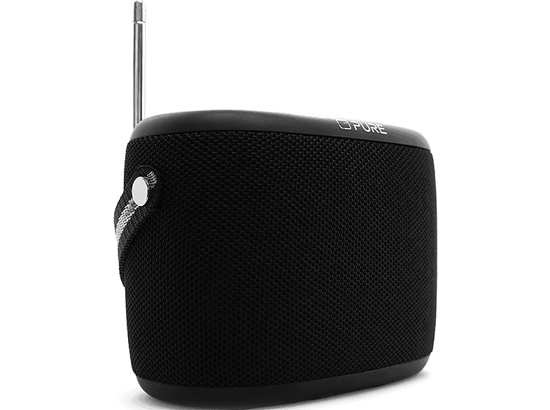 Pure Woodland Outdoor-Lautsprecher mit Bluetooth und FM/DAB+ Radio, Schwarz; Bluetooth-Lautsprecher — Foto 3 von 5
