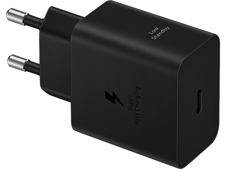 SAMSUNG 45W Power Adapter Schnellladeadapter Universal, 5 V 45 W, Schwarz