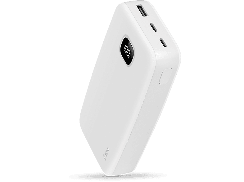 TTEC 2BB213B  ChargeUp Pro LCD 20.000mAh PD 20W Taşınabilir Hızlı Şarj Cihazı/ Powerbank  Beyaz