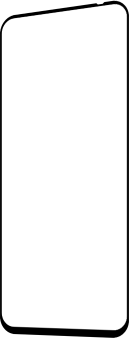 Un fond noir uni avec un contour rectangulaire arrondi.