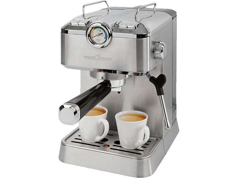 Profi Cook PC-ES/KA 1267 INOX Espressomaschine Edelstahl mit Milchaufschäumdüse — Foto 2 von 6