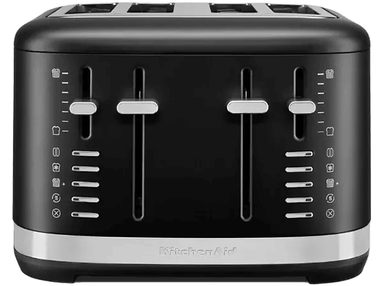 KITCHENAID 5KMT4109EBM 4-szeletes kenyérpirító, Matt Fekete