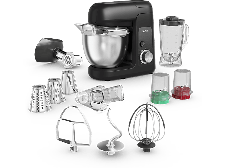 TEFAL QB525838 BAKE PARTNER BLACK 5 ACC Konyhai robotgép