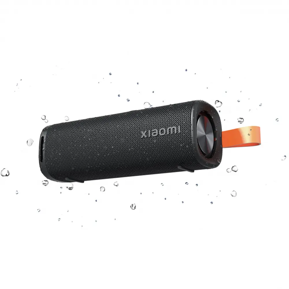 XIAOMI Sound Outdoor Bluetooth-Lautsprecher, Schwarz, Wasserfest