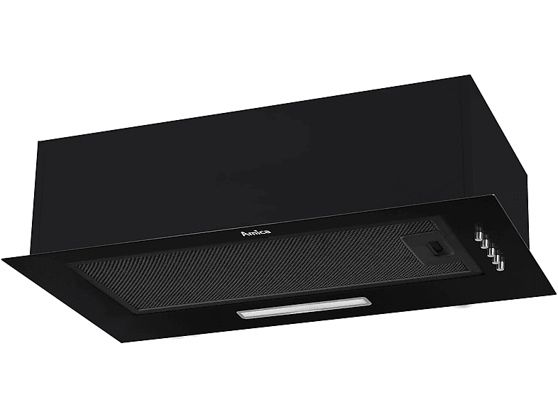 Okap AMICA OMP6211B Czarny 250m3/h 63dB klasa C Włącznik i wyłącznik oświetlenia – zdjęcie 3