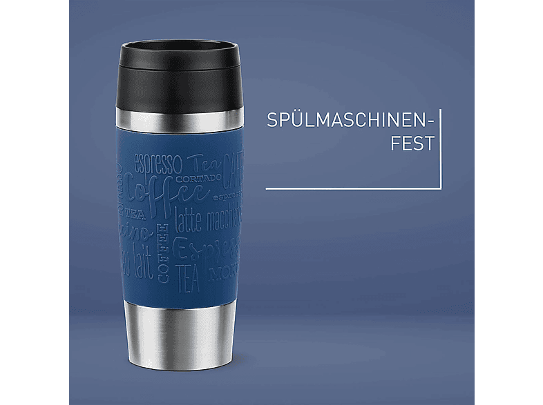 EMSA N20203 Travel Mug Classic Isolierbecher Blau