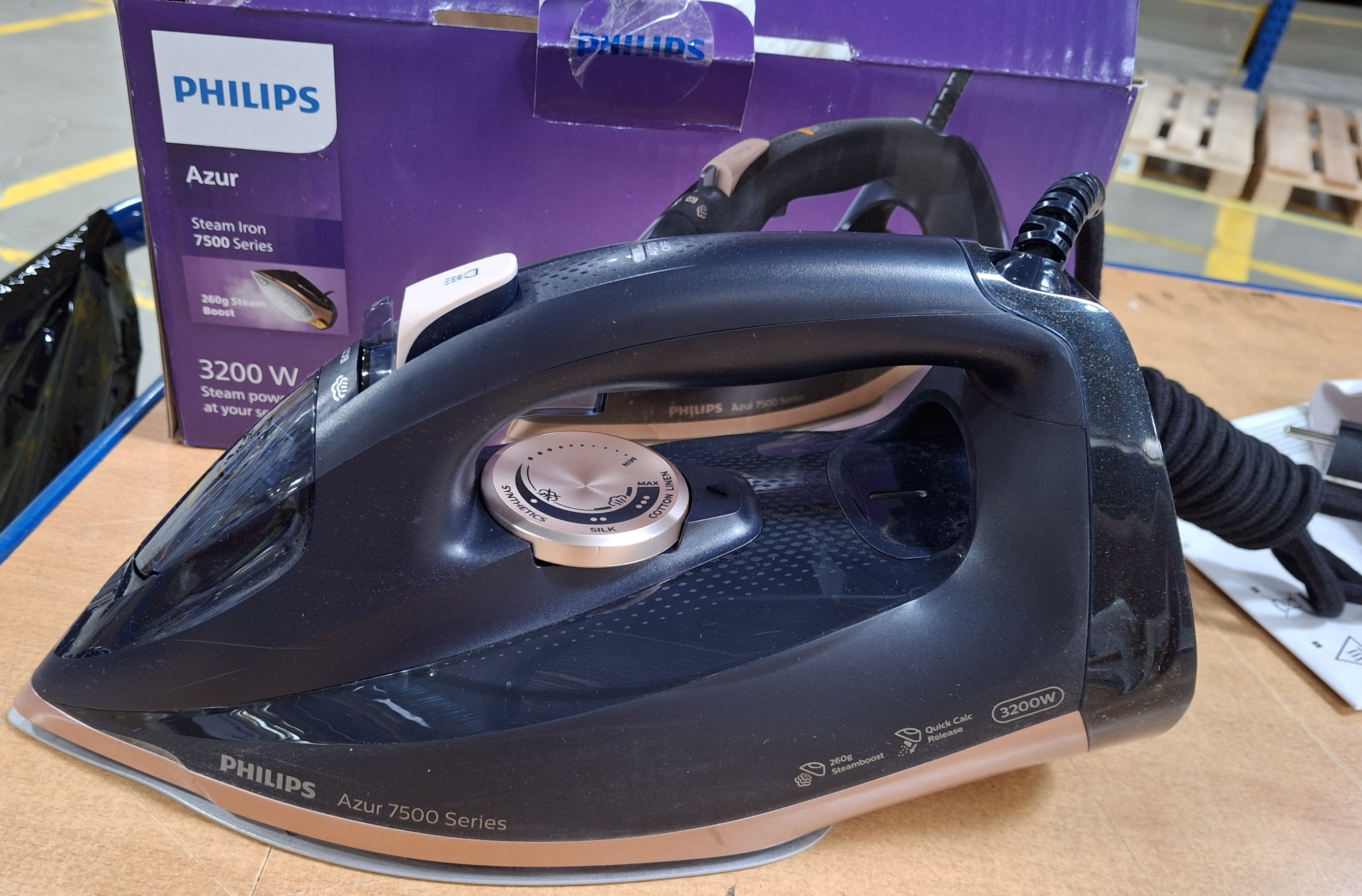 OUTLET - Żelazko PHILIPS DST7510/80 Azur Series 7500