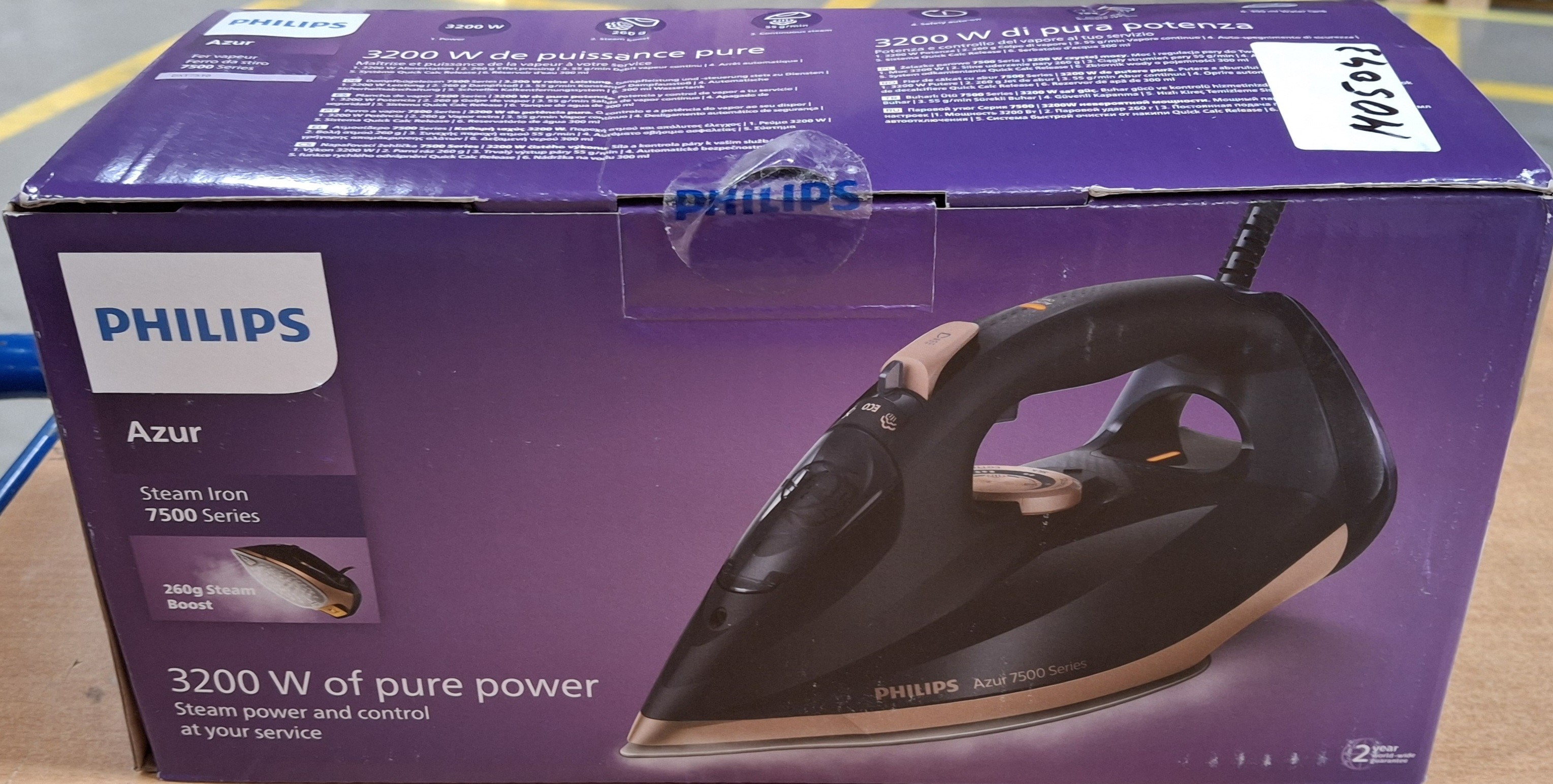 OUTLET - Żelazko PHILIPS DST7510/80 Azur Series 7500