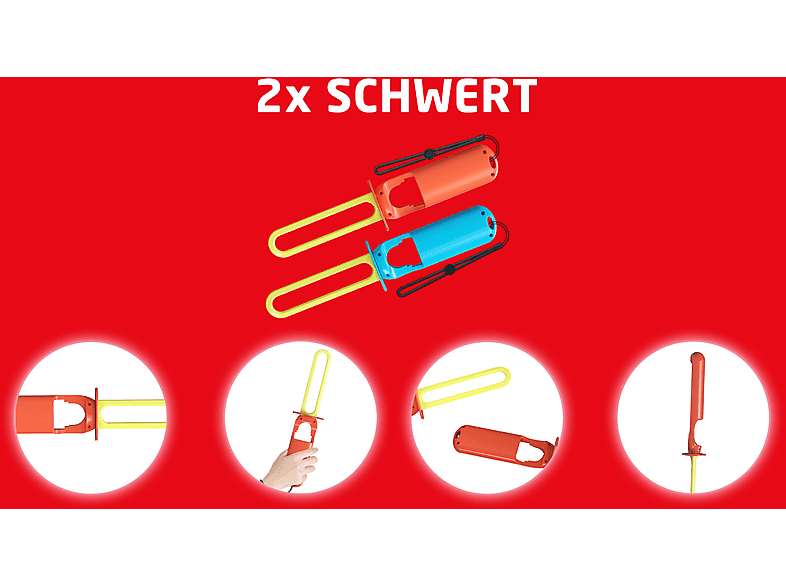 Thumbnail - ISY IC-5018, Zubehör Set für Switch Sports, Mehrfarbig