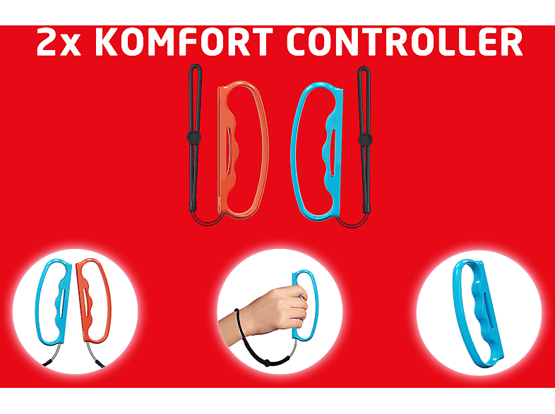 Thumbnail - ISY IC-5018, Zubehör Set für Switch Sports, Mehrfarbig
