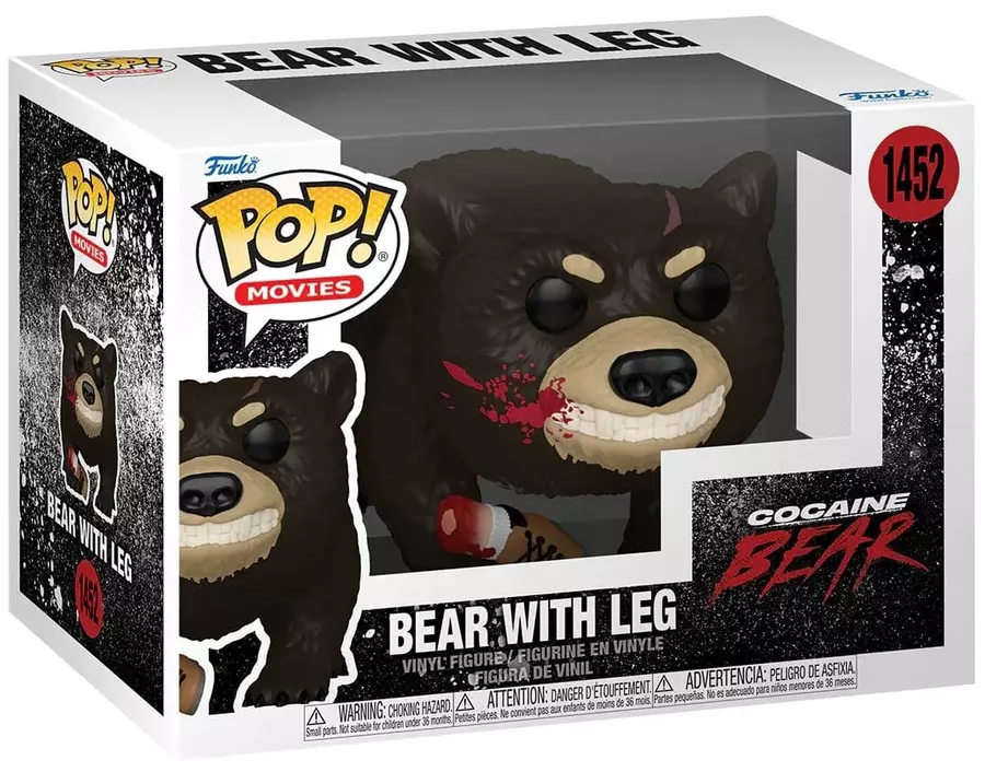 FUNKO POP Movies Cocaine Bear- Bear w/Leg (FU77188)