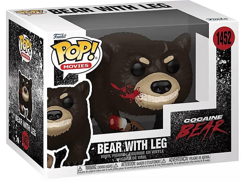 FUNKO POP Movies Cocaine Bear- Bear w/Leg (FU77188)