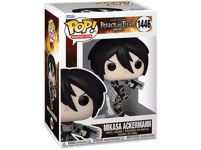 FUNKO POP Animation: Attack on Titan - Mikasa Ackermann figura (FU67929)