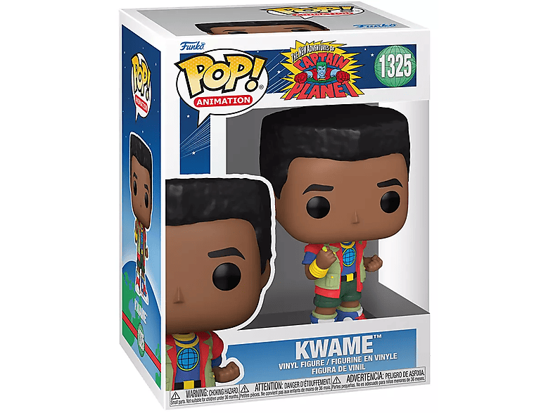 FUNKO POP Animation: Captain Planet - Kwame figura (FU72557)